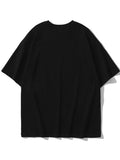 Men's Star Print Oversized Short Sleeve Tee