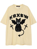 Men's Animal Print Oversized Short Sleeve Tee