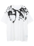 Printed Oversized Short Sleeve Tee