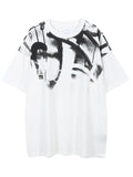 Printed Oversized Short Sleeve Tee