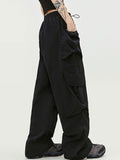 Drawstring Pocket Cargo Pants