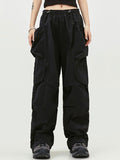 Drawstring Pocket Cargo Pants