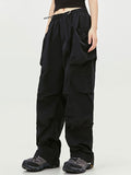 Drawstring Pocket Cargo Pants