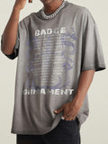 Men's Street Oversized Short Sleeve Tee