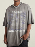 Men's Street Oversized Short Sleeve Tee