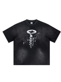 Men's Dark Oversized Short Sleeve Tee