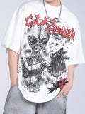 Men's Skeleton Oversized Short Sleeve Tee