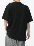 Men's Printed Oversized Short Sleeve Tee