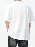 Men's Printed Oversized Short Sleeve Tee