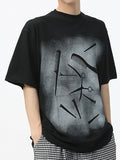 Men's Printed Oversized Short Sleeve Tee