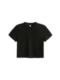 Solid Color Short Sleeve Tee