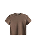 Solid Color Short Sleeve Tee