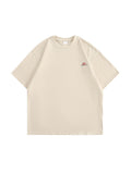 Preppy Oversized Kurzarm-T-Shirt