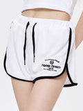 Contrast Color Sports Shorts