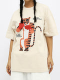 Animal Print Unisex Oversized Short Sleeve Tee