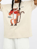 Animal Print Unisex Oversized Short Sleeve Tee