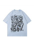 Men's Printed Oversized Short Sleeve Tee