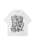 Men's Printed Oversized Short Sleeve Tee