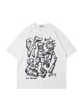 Men's Printed Oversized Short Sleeve Tee