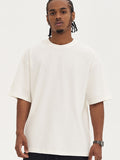 Men's Solid Color Oversized Short Sleeve Tee