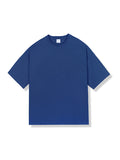 Men's Solid Color Oversized Short Sleeve Tee