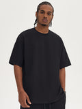 Men's Solid Color Oversized Short Sleeve Tee