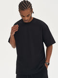 Men's Solid Color Oversized Short Sleeve Tee