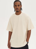 Men's Solid Color Oversized Short Sleeve Tee