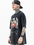 Men's Wings Graphic Oversized Short Sleeve Tee