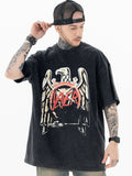 Men's Wings Graphic Oversized Short Sleeve Tee