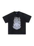 Men's Printed Oversized Short Sleeve Tee