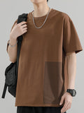 Solid Color Loose Oversized Short Sleeve Tee