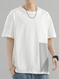 Solid Color Loose Oversized Short Sleeve Tee