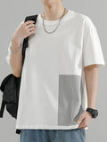 Solid Color Loose Oversized Short Sleeve Tee