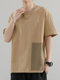 Solid Color Loose Oversized Short Sleeve Tee