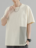 Solid Color Loose Oversized Short Sleeve Tee