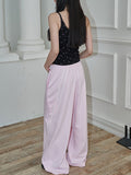 Side stripes Wide Leg Pants