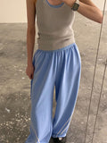 Side stripes Wide Leg Pants