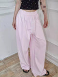 Side stripes Wide Leg Pants