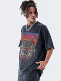 Men's Dark Oversized Short Sleeve Tee