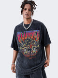 Men's Dark Oversized Short Sleeve Tee