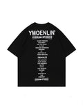 Men's Printed Graphic Oversized Short Sleeve Tee