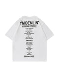 Men's Printed Graphic Oversized Short Sleeve Tee