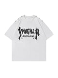 Men's Printed Graphic Oversized Short Sleeve Tee