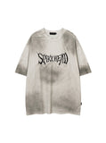 Men's Tie Dye Graphic Oversized Short Sleeve Tee