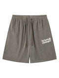 Lockere Shorts in Unifarbe