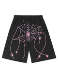 Spider Print Shorts