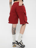 Shorts mit Street-Spinnen-Print