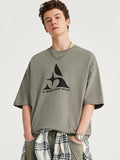 Men's Printed Oversized Short Sleeve Tee