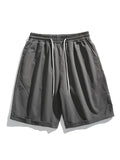 Shorts mit Kordelzug und Tasche